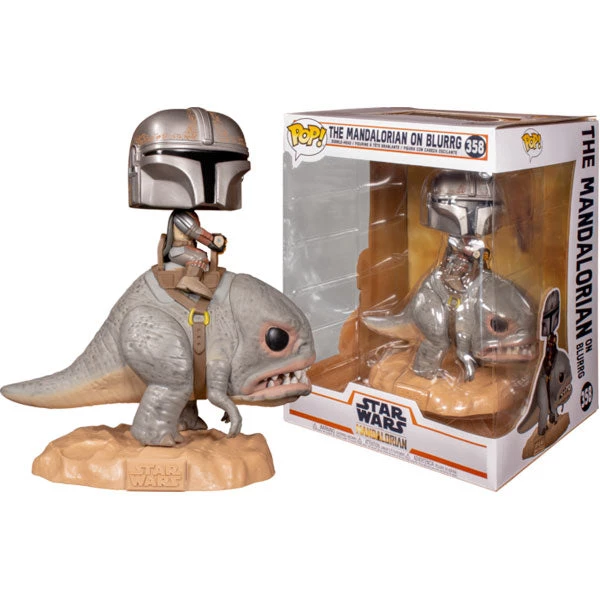 Gametraders Rouse Hill Star Wars: The Mandalorian - Mandalorian On Blurrg Pop! Deluxe 6 Gametraders Rouse Hill Star Wars: The Mandalorian - Mandalorian On Blurrg Pop! Deluxe
