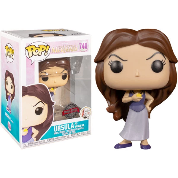 Gametraders Rouse Hill The Little Mermaid - Ursula As Vanessa Pop! Vinyl 5 Gametraders Rouse Hill The Little Mermaid - Ursula As Vanessa Pop! Vinyl