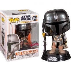 Gametraders Rouse Hill Pop Vinyls Star Wars: The Mandalorian - Mandalorian Chrome US Exclusive Pop! Vinyl 7 Gametraders Rouse Hill Pop Vinyls Star Wars: The Mandalorian - Mandalorian Chrome US Exclusive Pop! Vinyl