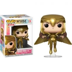 Gametraders Rouse Hill Wonder Woman: 1984 - Wonder Woman Gold Flying Pose Pop! Vinyl Pop Vinyls