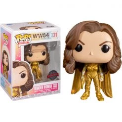 Gametraders Rouse Hill Wonder Woman: 1984 - Wonder Woman Gold No Helmet US Exclusive Pop! Vinyl Pop Vinyls