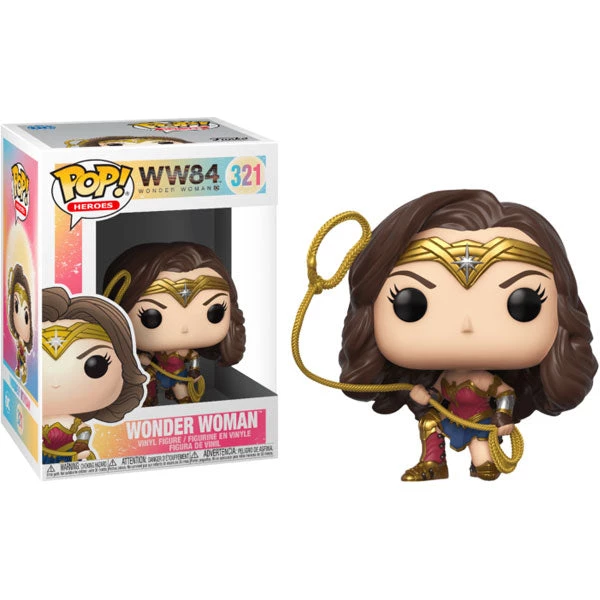 Gametraders Rouse Hill Pop Vinyls Wonder Woman: 1984 - Wonder Woman With Lasso Pop! Vinyl 5 Gametraders Rouse Hill Pop Vinyls Wonder Woman: 1984 - Wonder Woman With Lasso Pop! Vinyl