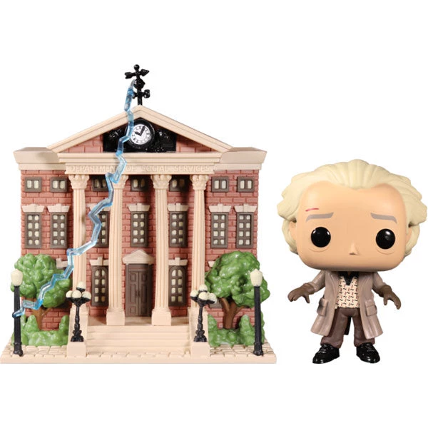 Gametraders Rouse Hill Pop Vinyls Back To The Future - Doc With Clock Tower Pop! Town 4 Gametraders Rouse Hill Pop Vinyls Back To The Future - Doc With Clock Tower Pop! Town