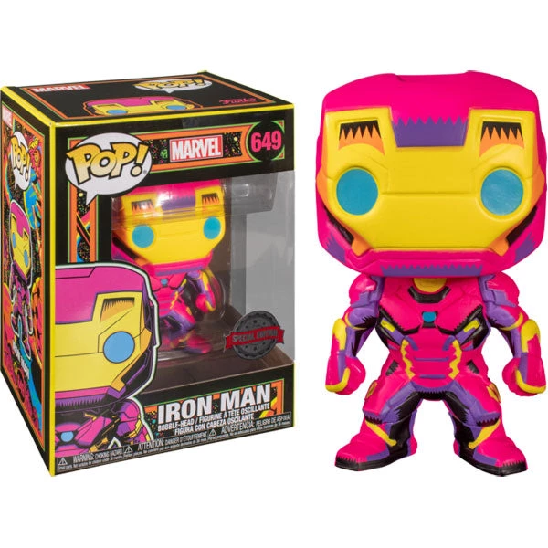 Gametraders Rouse Hill Iron Man - Iron Man Black Light US Exclusive Pop! Vinyl 5 Gametraders Rouse Hill Iron Man - Iron Man Black Light US Exclusive Pop! Vinyl