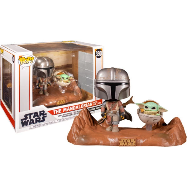 Gametraders Rouse Hill Pop Vinyls Star Wars: The Mandalorian - Mandalorian & Child Movie Moment Pop! Vinyl 5 Gametraders Rouse Hill Pop Vinyls Star Wars: The Mandalorian - Mandalorian & Child Movie Moment Pop! Vinyl