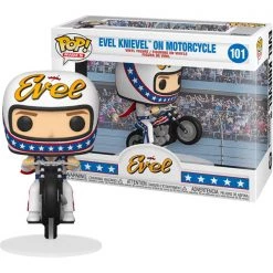 Gametraders Rouse Hill Pop Vinyls Evel Knievel - Evel Knievel Motorcycle Pop! Ride