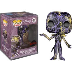 Gametraders Rouse Hill Pop Vinyls The Nightmare Before Christmas - Jack (Artist) Black & Yellow US Exc Pop! With Protector 7 Gametraders Rouse Hill Pop Vinyls The Nightmare Before Christmas - Jack (Artist) Black & Yellow US Exc Pop! With Protector
