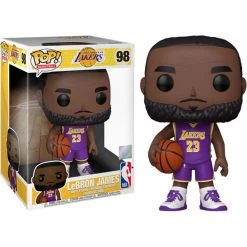 Gametraders Rouse Hill NBA: Lakers - LeBron James Purple Jersey 10" Pop! Vinyl Pop Vinyls 7 Gametraders Rouse Hill NBA: Lakers - LeBron James Purple Jersey 10