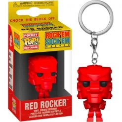 Gametraders Rouse Hill Mattel - Rock Em Sock Em Robot Red Pocket Pop! Keychain