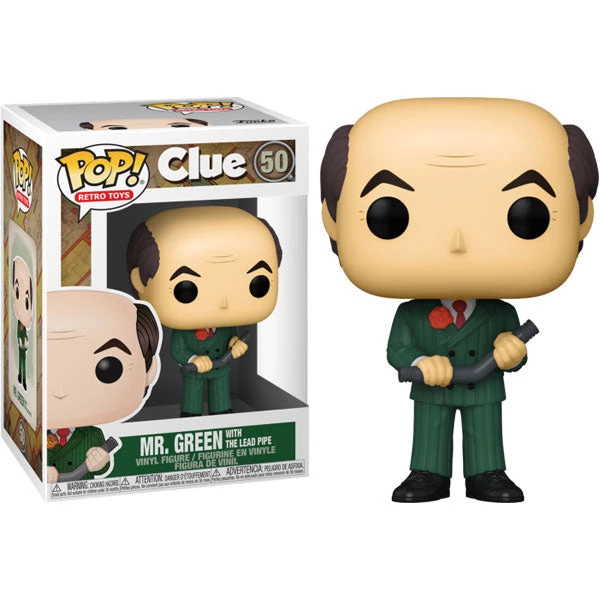 Gametraders Rouse Hill Clue - Mr Green With Lead Pipe Pop! Vinyl Pop Vinyls 5 Gametraders Rouse Hill Clue - Mr Green With Lead Pipe Pop! Vinyl Pop Vinyls
