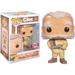 Gametraders Rouse Hill Pop Vinyls Clue - Colonel Mustard With Revolver US Exclusive Pop! Vinyl 7 Gametraders Rouse Hill Pop Vinyls Clue - Colonel Mustard With Revolver US Exclusive Pop! Vinyl