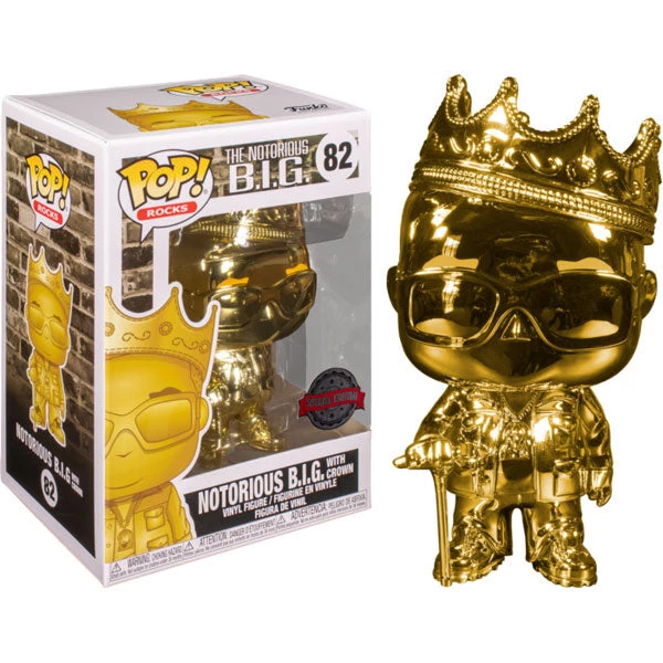 Gametraders Rouse Hill Notorious BIG - Biggie Gold Chrome US Exclusive Pop! Vinyl Pop Vinyls 5 Gametraders Rouse Hill Notorious BIG - Biggie Gold Chrome US Exclusive Pop! Vinyl Pop Vinyls