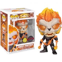 Gametraders Rouse Hill Pop Vinyls Infinity Warps - Ghost Panther Glow US Exclusive Pop! Vinyl