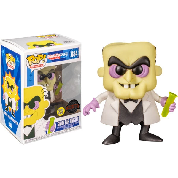 Gametraders Rouse Hill Underdog - Simon Bar Sinister Glow US Exclusive Pop! Vinyl Pop Vinyls 5 Gametraders Rouse Hill Underdog - Simon Bar Sinister Glow US Exclusive Pop! Vinyl Pop Vinyls