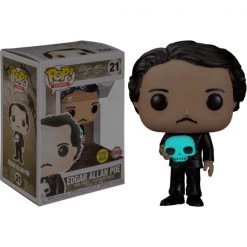 Gametraders Rouse Hill Pop Vinyls Icons - Edgar Allen Poe With Skull Glow US Exclusive Pop! Vinyl 8 Gametraders Rouse Hill Pop Vinyls Icons - Edgar Allen Poe With Skull Glow US Exclusive Pop! Vinyl