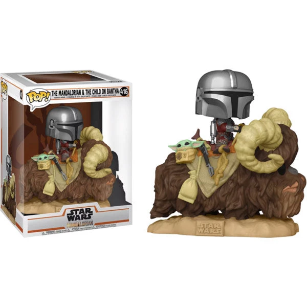 Gametraders Rouse Hill Star Wars: The Mandalorian - Mandalorian And The Child On Bantha Pop! Deluxe 6 Gametraders Rouse Hill Star Wars: The Mandalorian - Mandalorian And The Child On Bantha Pop! Deluxe