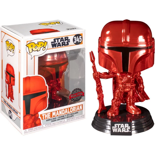 Gametraders Rouse Hill Star Wars: The Mandalorian - Mandalorian Red Metallic US Exclusive Pop! Vinyl 5 Gametraders Rouse Hill Star Wars: The Mandalorian - Mandalorian Red Metallic US Exclusive Pop! Vinyl