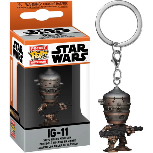 Gametraders Rouse Hill Star Wars: The Mandalorian - IG-11 Pop! Keychain 3 Gametraders Rouse Hill Star Wars: The Mandalorian - IG-11 Pop! Keychain