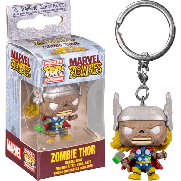 Gametraders Rouse Hill Pop Vinyls Marvel Zombies - Thor Pocket Pop! Keychain 3 Gametraders Rouse Hill Pop Vinyls Marvel Zombies - Thor Pocket Pop! Keychain