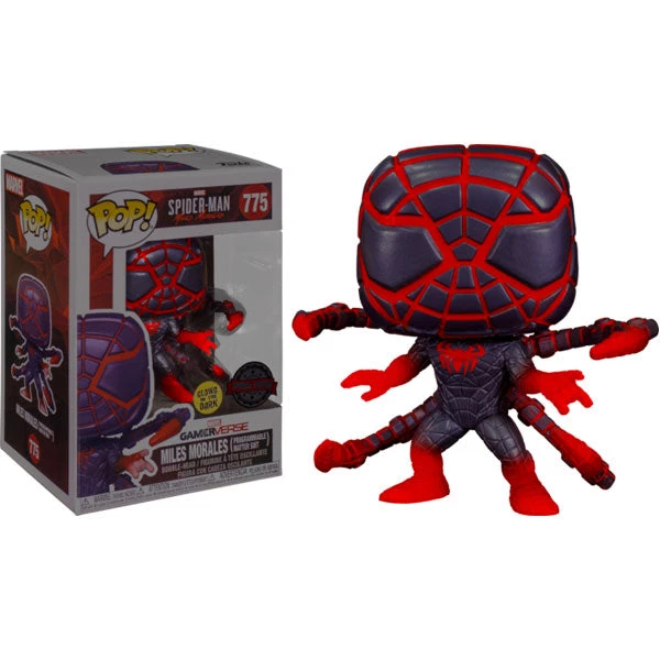 Gametraders Rouse Hill Marvels Spider-Man: Miles Morales - Programmable Matter Suit Glow US Exclusive Pop! Vinyl Pop Vinyls 4 Gametraders Rouse Hill Marvels Spider-Man: Miles Morales - Programmable Matter Suit Glow US Exclusive Pop! Vinyl Pop Vinyls