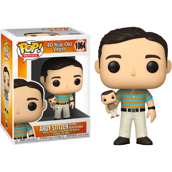 Gametraders Rouse Hill Pop Vinyls 40 Year Old Virgin - Andy With Oscar Goldman Doll Pop! Vinyl 5 Gametraders Rouse Hill Pop Vinyls 40 Year Old Virgin - Andy With Oscar Goldman Doll Pop! Vinyl