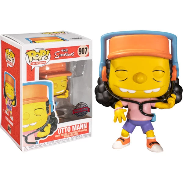 Gametraders Rouse Hill Pop Vinyls The Simpsons - Otto Mann US Exclusive Pop! Vinyl 5 Gametraders Rouse Hill Pop Vinyls The Simpsons - Otto Mann US Exclusive Pop! Vinyl