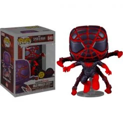 Gametraders Rouse Hill Pop Vinyls Marvels Spider-Man: Miles Morales - Programmable Matter Pose Glow US Exclusive Pop! Vinyl
