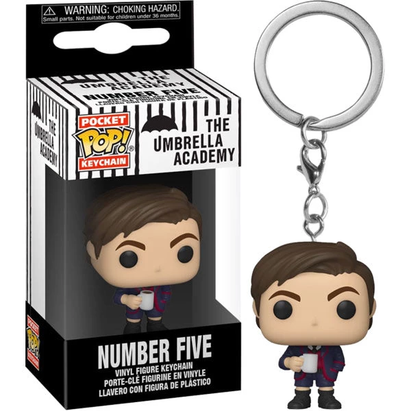 Gametraders Rouse Hill Pop Vinyls Umbrella Academy - Number 5 Pocket Pop! Keychain 3 Gametraders Rouse Hill Pop Vinyls Umbrella Academy - Number 5 Pocket Pop! Keychain