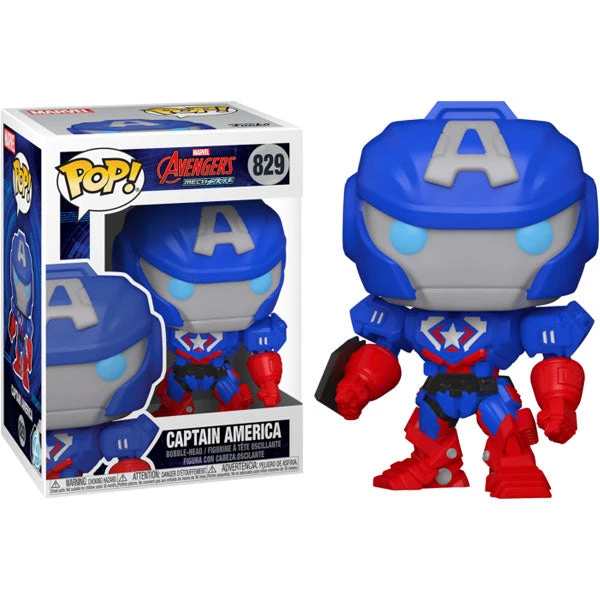 Gametraders Rouse Hill Captain America - Marvel Mech Pop! Vinyl 5 Gametraders Rouse Hill Captain America - Marvel Mech Pop! Vinyl