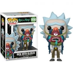 Gametraders Rouse Hill Rick And Morty - Rick With Glorzo Pop! Vinyl