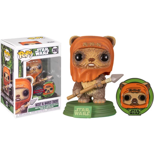 Gametraders Rouse Hill Pop Vinyls Star Wars: Across The Galaxy - Wicket US Exclusive Pop! Vinyl With Pin 5 Gametraders Rouse Hill Pop Vinyls Star Wars: Across The Galaxy - Wicket US Exclusive Pop! Vinyl With Pin