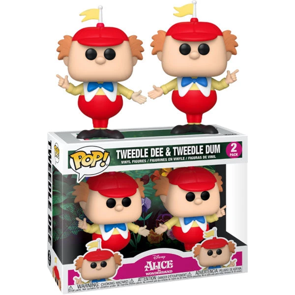 Gametraders Rouse Hill Alice In Wonderland - Tweedle Dee & Tweedle Dum70th Anniversary Pop! Vinyl 2-pack Pop Vinyls 5 Gametraders Rouse Hill Alice In Wonderland - Tweedle Dee & Tweedle Dum70th Anniversary Pop! Vinyl 2-pack Pop Vinyls