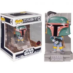 Gametraders Rouse Hill Pop Vinyls Star Wars - Boba Fett Metallic US Exclusive Pop! Deluxe Diorama