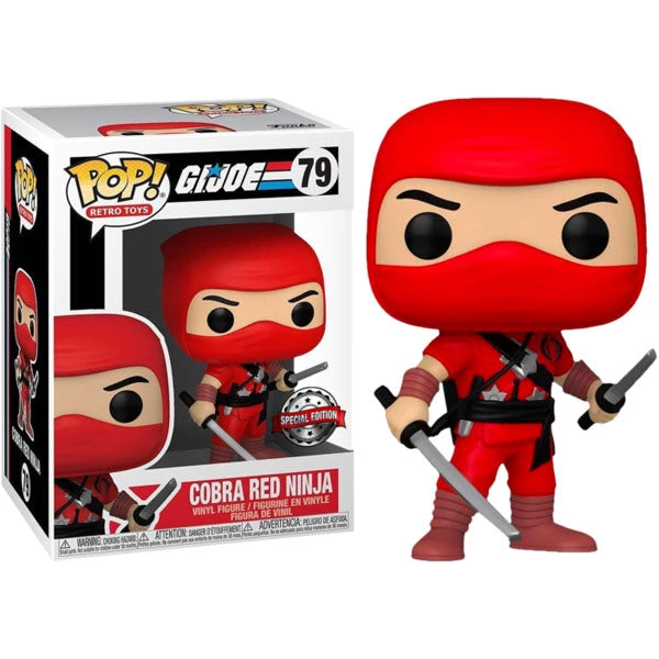 Gametraders Rouse Hill Pop Vinyls G.I. Joe - Cobra Red Ninja US Exclusive Pop! Vinyl 5 Gametraders Rouse Hill Pop Vinyls G.I. Joe - Cobra Red Ninja US Exclusive Pop! Vinyl