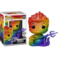 Gametraders Rouse Hill Pop Vinyls The Little Mermaid - Ursula Rainbow Pride Diamond Glitter US Exclusive Pop! Vinyl 7 Gametraders Rouse Hill Pop Vinyls The Little Mermaid - Ursula Rainbow Pride Diamond Glitter US Exclusive Pop! Vinyl
