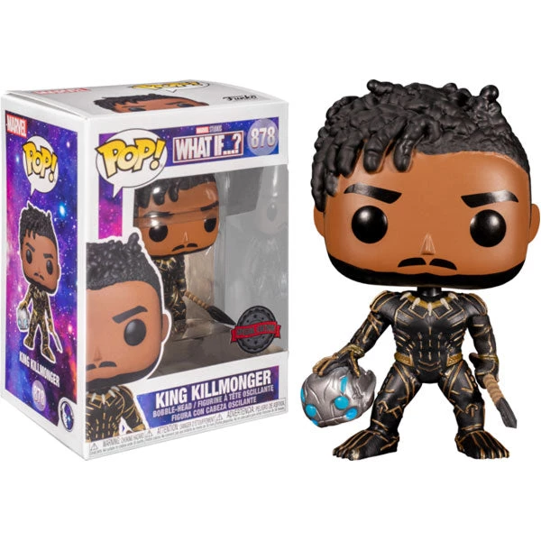 Gametraders Rouse Hill What If - King Killmonger Pop! Vinyl Pop Vinyls 5 Gametraders Rouse Hill What If - King Killmonger Pop! Vinyl Pop Vinyls