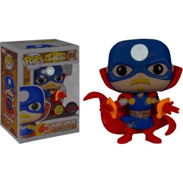 Gametraders Rouse Hill Infinity Warps - Soldier Supreme Glow US Exclusive Pop! Vinyl 4 Gametraders Rouse Hill Infinity Warps - Soldier Supreme Glow US Exclusive Pop! Vinyl