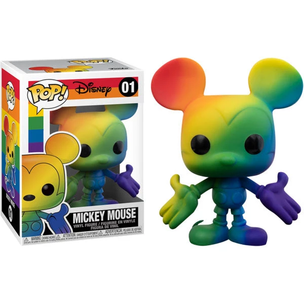 Gametraders Rouse Hill Mickey Mouse - Mickey Rainbow Pride Pop! Vinyl Pop Vinyls 5 Gametraders Rouse Hill Mickey Mouse - Mickey Rainbow Pride Pop! Vinyl Pop Vinyls