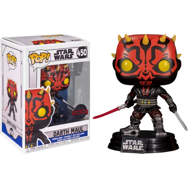 Gametraders Rouse Hill Star Wars: The Clone Wars - Darth Maul With Two Lightsabers US Exclusive Pop! Vinyl Pop Vinyls 5 Gametraders Rouse Hill Star Wars: The Clone Wars - Darth Maul With Two Lightsabers US Exclusive Pop! Vinyl Pop Vinyls