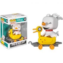 Gametraders Rouse Hill The Nightmare Before Christmas - Zero In Duck Cart Glow US Exclusive Pop! Vinyl 9 Gametraders Rouse Hill The Nightmare Before Christmas - Zero In Duck Cart Glow US Exclusive Pop! Vinyl