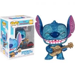 Gametraders Rouse Hill Lilo & Stitch - Stitch With Ukelele Diamond Glitter US Exclusive Pop! Vinyl