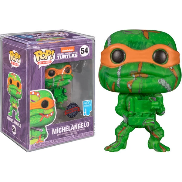 Gametraders Rouse Hill Teenage Muntant Ninja Turtles - Michelangelo (Artist Series) US Exclusive Pop! Vinyl W/Protector Pop Vinyls 5 Gametraders Rouse Hill Teenage Muntant Ninja Turtles - Michelangelo (Artist Series) US Exclusive Pop! Vinyl W/Protector Pop Vinyls