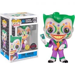 Gametraders Rouse Hill Pop Vinyls Batman - Joker Dia De Los DC Glow US Exclusive Pop! Vinyl 9 Gametraders Rouse Hill Pop Vinyls Batman - Joker Dia De Los DC Glow US Exclusive Pop! Vinyl