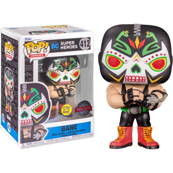 Gametraders Rouse Hill Batman - Bane Dia De Los DC Glow US Exclusive Pop! Vinyl Pop Vinyls 6 Gametraders Rouse Hill Batman - Bane Dia De Los DC Glow US Exclusive Pop! Vinyl Pop Vinyls
