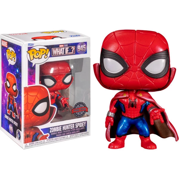 Gametraders Rouse Hill Pop Vinyls What If - Spider-Man Zombie Hunter Metallic US Exclusive Pop! Vinyl 5 Gametraders Rouse Hill Pop Vinyls What If - Spider-Man Zombie Hunter Metallic US Exclusive Pop! Vinyl