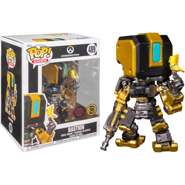 Gametraders Rouse Hill Overwatch - Bastion Metallic Gold Blizzard 30th Anniversary US Exclusive 6" Pop! Vinyl Pop Vinyls 5 Gametraders Rouse Hill Overwatch - Bastion Metallic Gold Blizzard 30th Anniversary US Exclusive 6" Pop! Vinyl Pop Vinyls