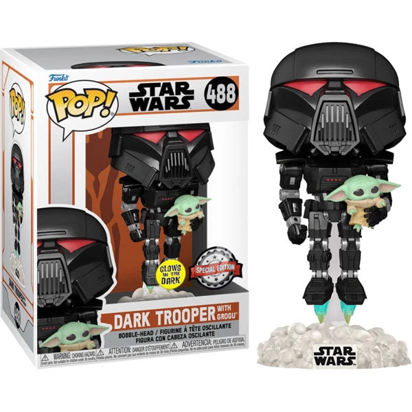 Gametraders Rouse Hill Star Wars: The Mandalorian - Darktrooper & Child Glow US Exclusive Pop! Vinyl Pop Vinyls 6 Gametraders Rouse Hill Star Wars: The Mandalorian - Darktrooper & Child Glow US Exclusive Pop! Vinyl Pop Vinyls