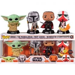 Gametraders Rouse Hill Pop Vinyls Star Wars: The Mandalorian - US Exclusive Pop! Vinyl 4-pack