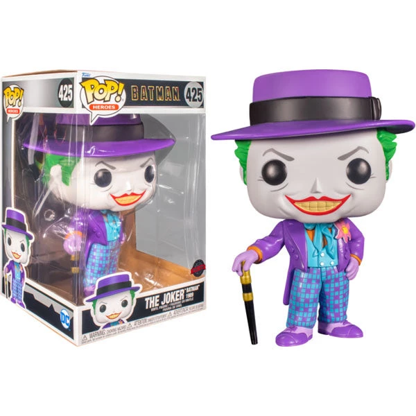 Gametraders Rouse Hill Batman (1989) - Joker With Hat US Exclusive 10" Pop! Vinyl Pop Vinyls 5 Gametraders Rouse Hill Batman (1989) - Joker With Hat US Exclusive 10" Pop! Vinyl Pop Vinyls