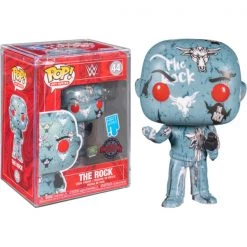 Gametraders Rouse Hill Pop Vinyls WWE - The Rock (Artist Series) US Exclusive Pop! Vinyl With Protector 7 Gametraders Rouse Hill Pop Vinyls WWE - The Rock (Artist Series) US Exclusive Pop! Vinyl With Protector
